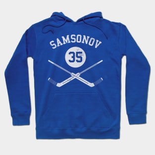 Ilya Samsonov Toronto Goalie Sticks Hoodie